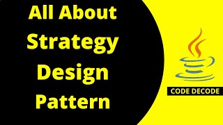 Strategy Design Pattern implementation in Spring boot Java  Interview Questions  Code Decode [upl. by Cerelia]