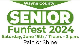 Wayne County “SENIOR” Funfest “2024”Sat June 15th 2024 11AM  2PM At Nankin Mills Recreation Area [upl. by Trebeh]