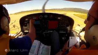 Figari to Olbia G1000 DA40TDI Private Pilot Life [upl. by Presley343]