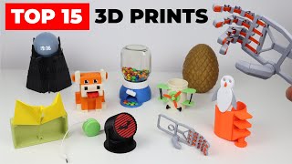 COOL 3D Prints You HAVE to SEE [upl. by Surazal]