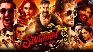 Singham Again Full Movie Hindi 2024  Ajay Devgn Kareena Kapoor Ranveer Singh  Facts amp Review [upl. by Dirtsa]