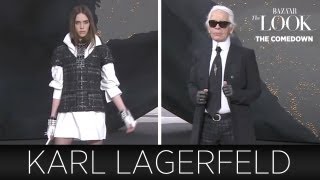 The Comedown with Karl Lagerfeld  Harpers Bazaar The Look S2E8 [upl. by Llecrup615]