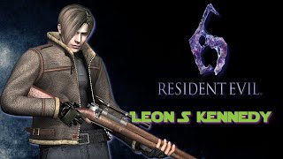 Resident Evil 6 The Mercenaries as Leon RE4 OG [upl. by Salema]