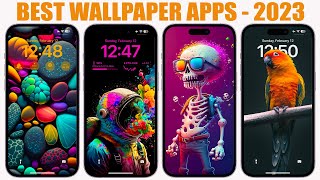 10 BEST Wallpaper Apps for iPhone  2023 [upl. by Iover729]