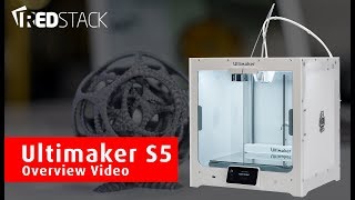 Ultimaker S5 Overview  All Features Explained [upl. by Mailliw]