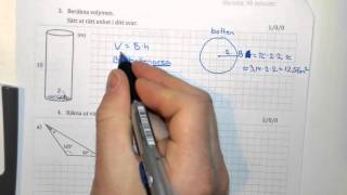 Lösningsförslag till prov i geometri och lite algebra [upl. by Erlina]