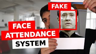 Face recognition  liveness detection Face attendance system [upl. by Akirej]