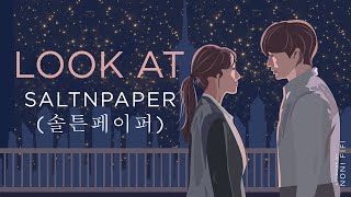 Saltnpaper 솔튼페이퍼  Look At Lyrics Video [upl. by Lauree811]