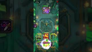 Dungeon Crushers 6x Valor Ophaniel 1 shotting 10b clan boss [upl. by Nayarb]