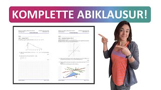 KOMPLETTE Abiklausur mit Erklärungen  OHimi  SchleswigHolstein 2021  MATHE ABITUR VLOG 31 [upl. by Norej]