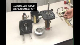 Haskel 03 Air Drive Disassembly and Repai for 575” Air Drive Pumps Boosters amp Air Amplifiers [upl. by Ylerebmik420]