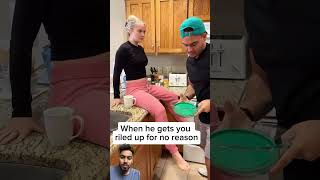 The look of disappointment 😅  funny couple couplecomedy comedy prank viralvideo foryou [upl. by Hanahs]