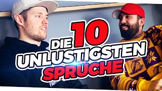 DIE 10 UNLUSTIGSTEN SPRÜCHE ALLER ZEITEN 😐 [upl. by Akener]