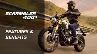 New Scrambler 400 X  Features and Benefits [upl. by Ogawa591]