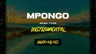 MPONGO LOVE BY NDAYA AFROPOP INSTRUMENTAL PRODBYDEE [upl. by Ahsienad]