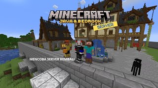 MENCOBA MABAR SERVER LAGI SEMOGA GADA BOCIL CIT  Minecraft Live Indonesia [upl. by Eislel]