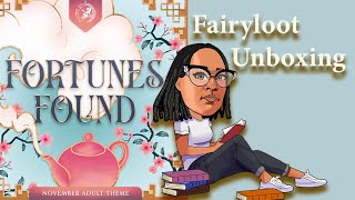 Fortunes Found Fairyloot Adult November 2024 Unboxing [upl. by Fording]