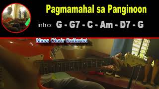 Pagmamahal sa Panginoon  reupload with chords and lyrics [upl. by Strickland]