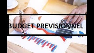 BUDGET PREVISIONNEL COURS ET EXERCICES 2 [upl. by Udele]