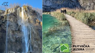 Plitvice Lakes Winter Walk Through Croatia 2024 [upl. by Olenolin]