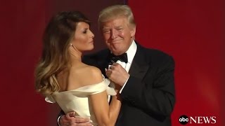 President Trump First Lady Melanias First Dance [upl. by Reichel]