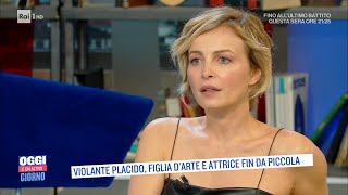 Violante Placido la passione e il talento per la musica  Oggi è un altro giorno 23092021 [upl. by Nuahsel]