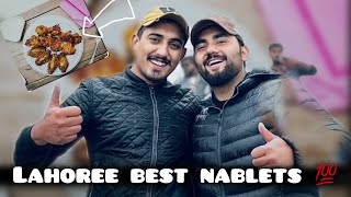 We TRIED Lahore best Nablets 🍗 [upl. by Kilmarx]