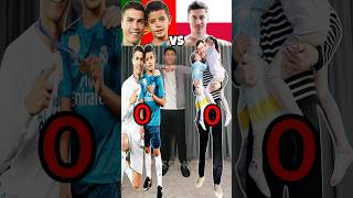 🇵🇹Ronaldo Vs 🇵🇱Lewandoski Vs 🇦🇷Messi Vs 🇧🇷Neymar Vs 🇪🇸 Ramos Comparison of Children👦🏼👶🏼 shorts [upl. by Noyahs984]