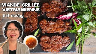 Viande Grillée Vietnamienne Thịt Nướng  Super Marinade avec Équilibre Salé Sucré beaucoup dUmami [upl. by Bax]