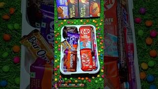 Bourbon biscuit 🍪 tiffin box 🍫lunch chocolate lunchbox food candy snacks [upl. by Etnuahc123]