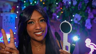 ASMR  Detailed Eye Exam Light Triggers Glasses Fitting Medical Roleplay for Sleep [upl. by Sidman]