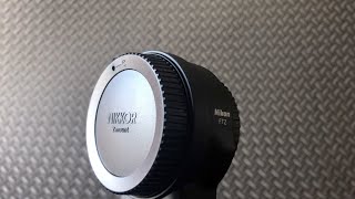 testing the MOUNT ADAPTER FTZ with a Nikon Z 50 [upl. by Schacker]