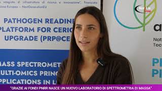 “GRAZIE AI FONDI PNRR NASCE UN NUOVO LABORATORIO DI SPETTROMETRIA DI MASSA” [upl. by Arta]