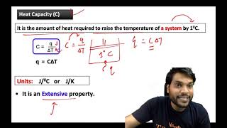 Heat Capacity Class 11 Chemistry By Arvind Arora chemistry [upl. by Mitran]