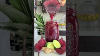 The best beet juice recipe reduce blood pressure and inflammation juicing juicerecipe immunity [upl. by Enilrae980]