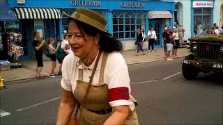 Weymouth Veterans Festival Parade 2024 [upl. by Airom]