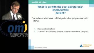 What to do with the postabirateroneenzalutamide patient  Nicholas J Vogelzang [upl. by Euqinomod]