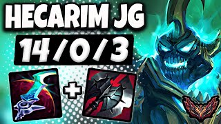 Hecarim vs BelVeth Jungle  Perfect KDA  Korea Grandmaster Patch 1410 ✅ [upl. by Aicissej]