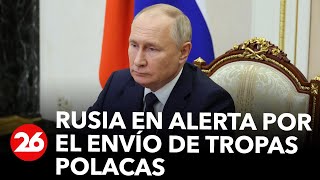 Rusia en alerta por el envío de tropas polacas a la frontera con Finlandia [upl. by Vish]