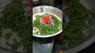 Palak Paratha  chatpta  tasty  youtubeshorts  viralshorts  paratha [upl. by Erde780]