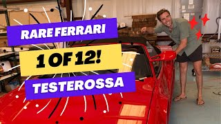 FERRARI Testerossa Straman CONVERTIBLE RARE 1 of 12 [upl. by Letnuhs956]