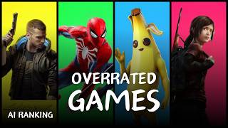 Most Overrated Video Games  Ranked by AI [upl. by Rutra901]