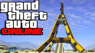 GTA ONLINE  Course De Malade TOUR EIFFEL Xbox One [upl. by Garold]