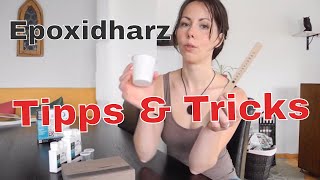 How to Epoxidharz Tutorial  gießen in Holz  Tipps amp Tricks Crystal Epoxy Resin Tutorial [upl. by Lansing]