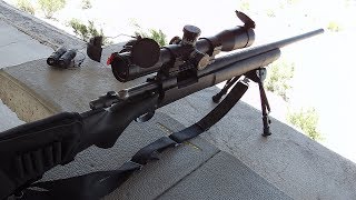 実弾射撃 レミントン M700 狙撃銃 Remington M700 Sniper Rifle [upl. by Omsare]