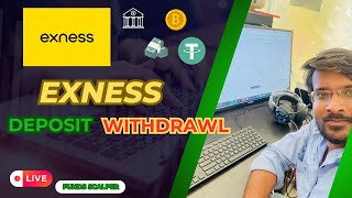 How To Deposit and Withdraw Funds From Exness in Forex Account  Complete Tutorial [upl. by Nottirb]