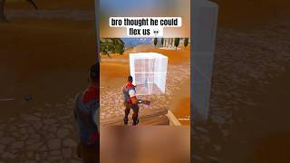 bro got put in a present 😭 fortnite fortniteclips [upl. by Trstram]