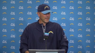 Chargers LIVE Coach Lynn and Gus Bradley address the media [upl. by Pedrick]