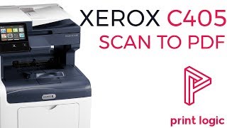 Scanning to single page PDF’s – Xerox C405 [upl. by Esilram]