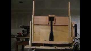 Do it yourself vertical TV lift home made [upl. by Lissner]